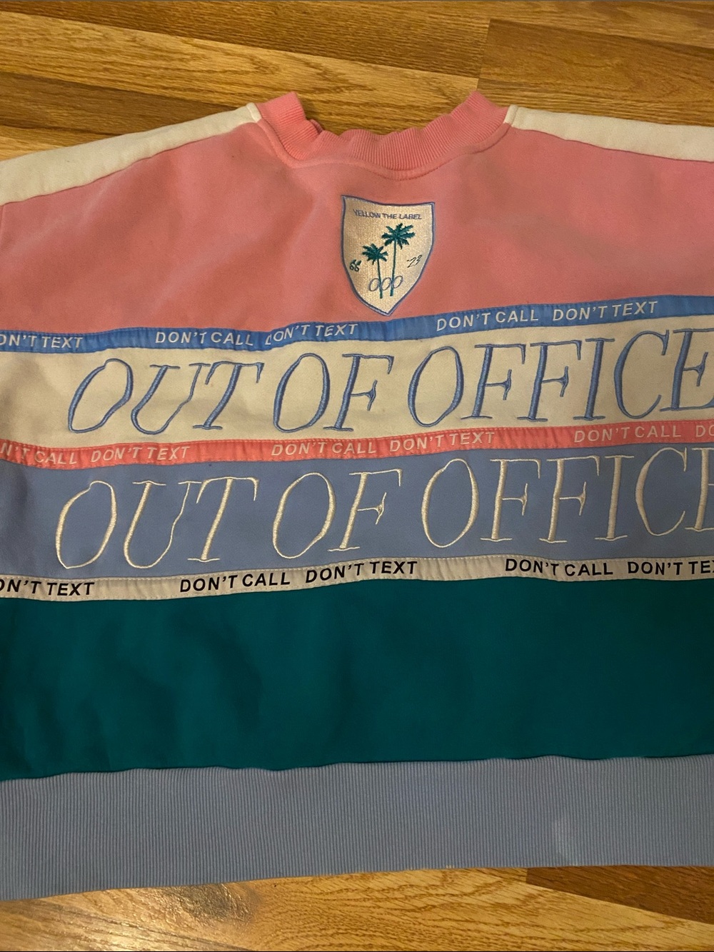 Cropped Out of Office Sweatshirt - Picture 2 of 5